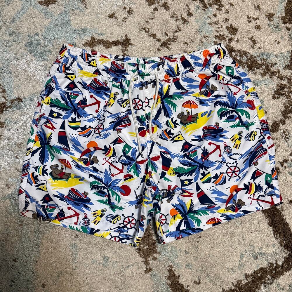 Polo Ralph Lauren Polo Bear Watersports Swim Trunks Size 2XL Swimwear